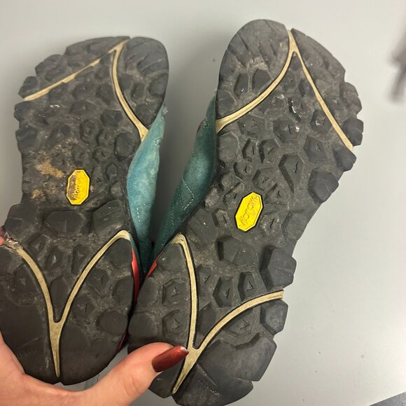 Merrell Capra womans size 10 Dragon fly/Teal Trail hiking/walking shoes J32456 - Picture 7 of 7